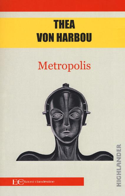 Metropolis - Thea von Harbou - copertina