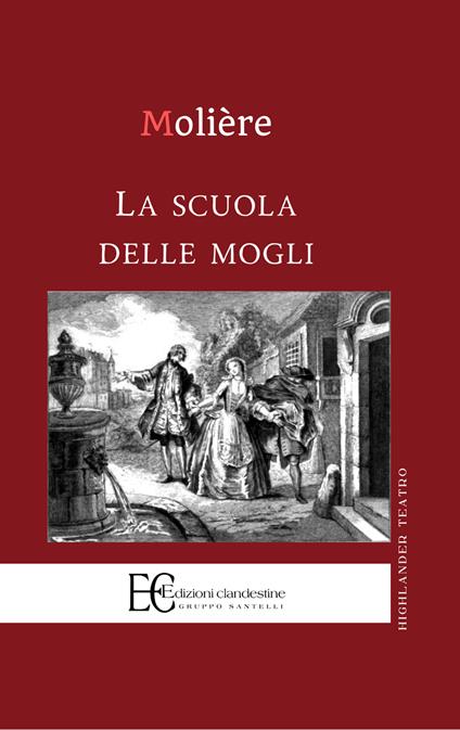 La scuola delle mogli - Molière - copertina