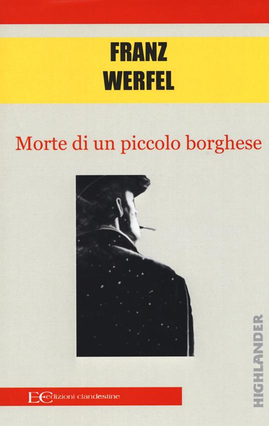 Morte di un piccolo borghese - Franz Werfel - copertina