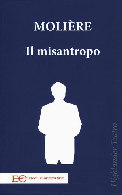 Il misantropo - Molière - copertina
