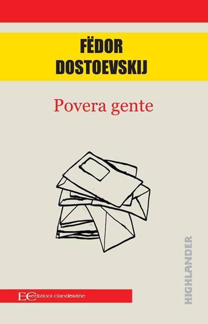 Povera gente - Fëdor Dostoevskij - copertina