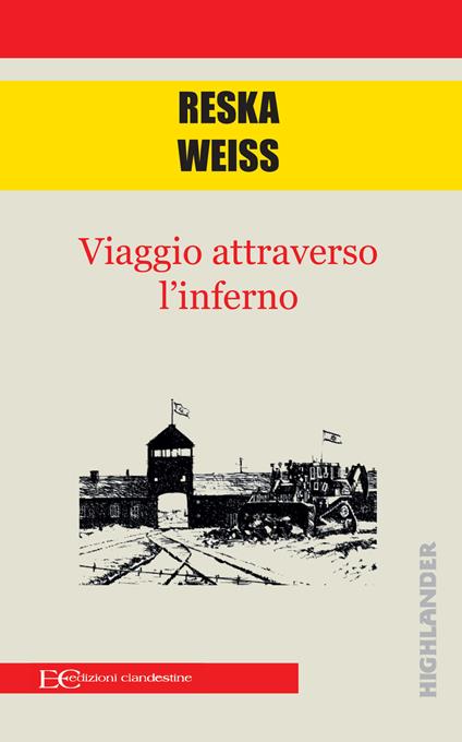 Viaggio attraverso l'inferno - Reiska Weiss - copertina