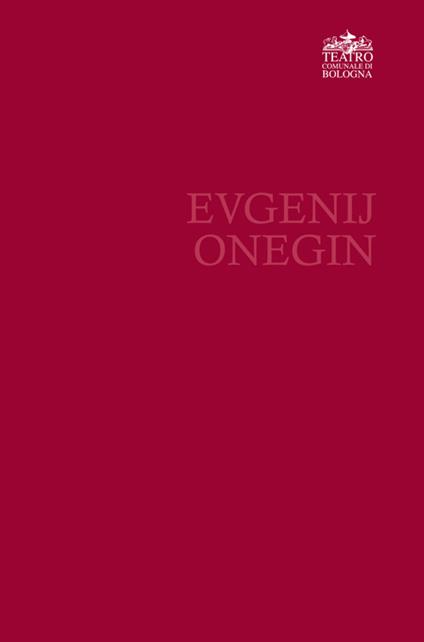 Evgenij Onegin - copertina