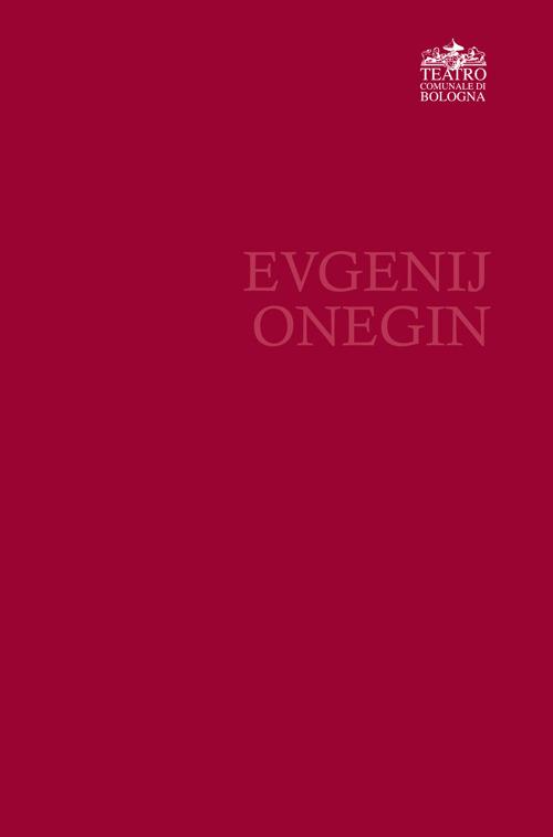 Evgenij Onegin - copertina
