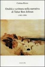 Oralità e scrittura nella narrativa di Tahar Ben Jelloun (1983-1990)