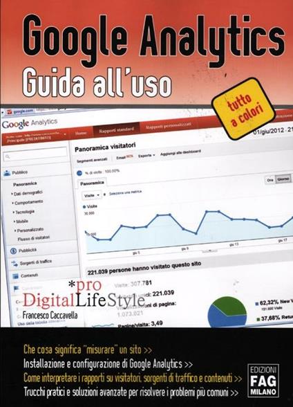 Google analytics. Guida all'uso - Francesco Caccavella - copertina