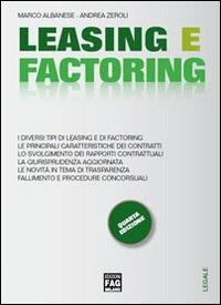 Leasing e factoring - Marco Albanese,Andrea Zeroli - copertina