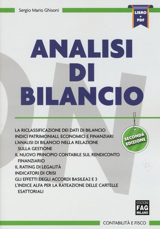 Analisi di bilancio - Sergio Mario Ghisoni - copertina