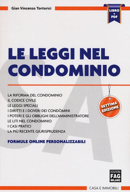 Le leggi nel condominio - Gian Vincenzo Tortorici - copertina