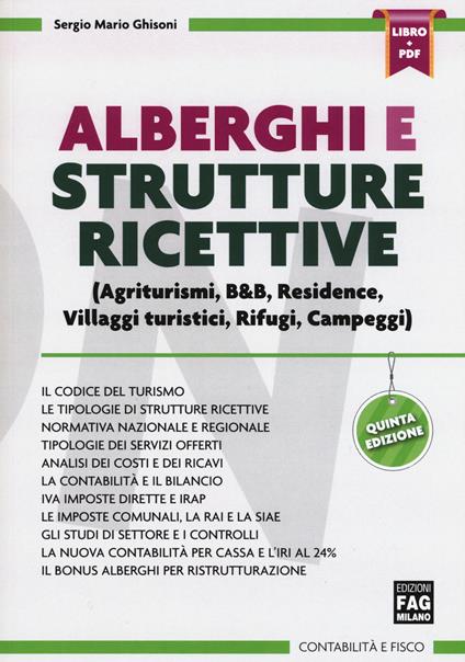 Alberghi e strutture ricettive. Con Contenuto digitale (fornito elettronicamente) - Sergio Mario Ghisoni - copertina