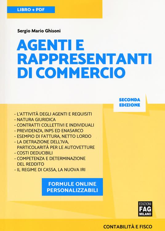 Agenti e rappresentanti di commercio. Con Contenuto digitale per download e accesso on line - Sergio Mario Ghisoni - copertina