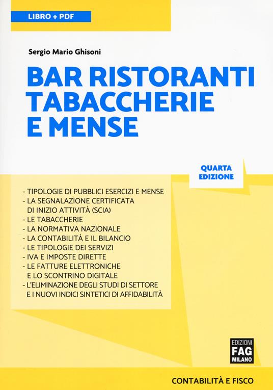 Bar, ristoranti, tabaccherie e mense - Sergio Mario Ghisoni - copertina