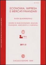 Economia impresa e mercati finanziari (2011). Vol. 3