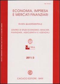 Economia impresa e mercati finanziari (2011). Vol. 3 - copertina