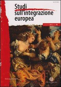 Studi sull'integrazione europea. Vol. 1 - copertina