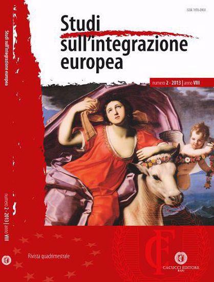 Studi sull'integrazione europea (2013). Vol. 2 - copertina