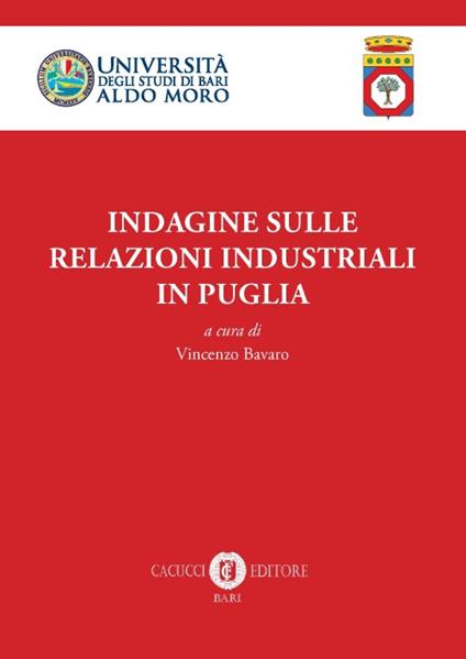 Indagine sulle relazioni industriali territoriali in Puglia - copertina