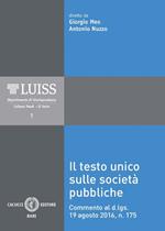 Il Testo Unico sulle società pubbliche