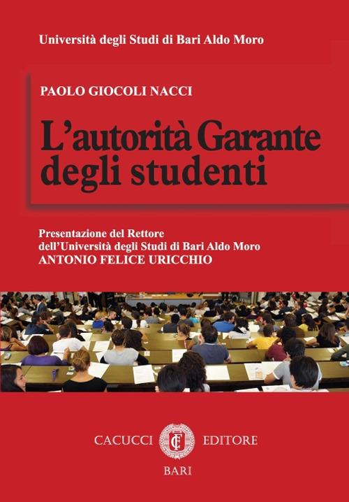 L' autorità garante degli studenti - Paolo Giocoli Nacci - copertina