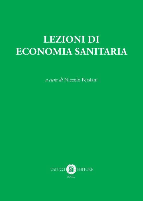 Lezioni di economia sanitaria - copertina