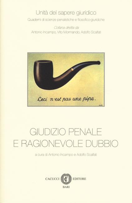 Giudizio penale e ragionevole dubbio - copertina