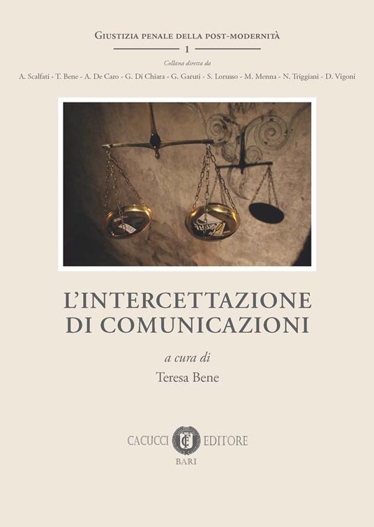 L' intercettazione di comunicazioni - copertina