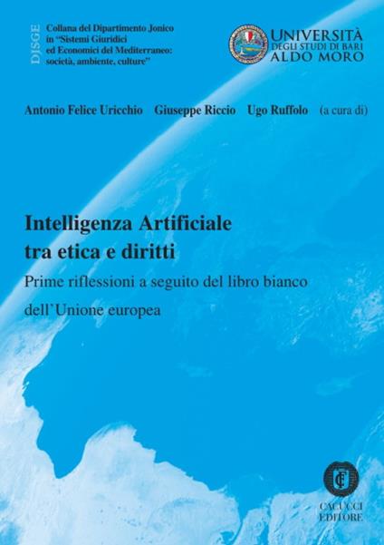 Intelligenza Artificiale tra etica e diritti. Prime riflessioni a seguito del libro bianco dell'Unione europea - copertina