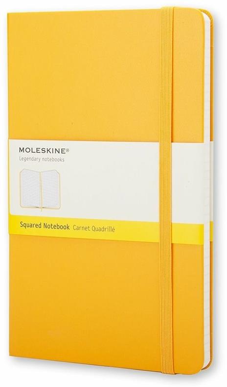 Taccuino Moleskine pocket a quadretti copertina rigida