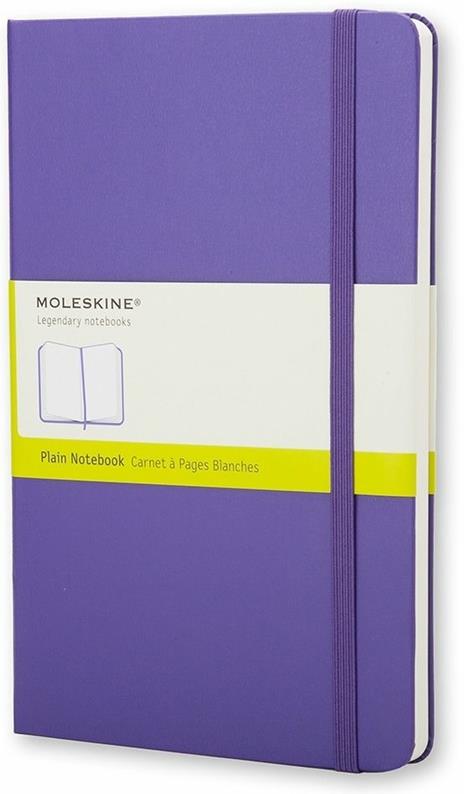 Taccuino Moleskine pocket a pagine bianche copertina rigida