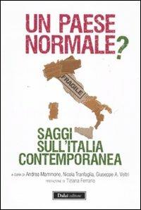 Un Paese normale? Saggi sull'Italia contemporanea - copertina