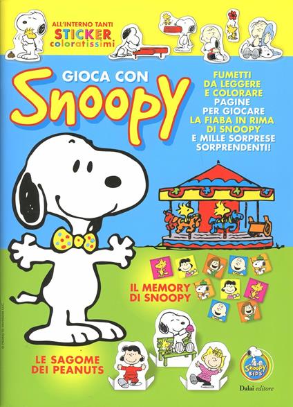 Gioca con Snoopy - Charles M. Schulz - copertina