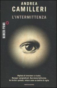 L' intermittenza - Andrea Camilleri - copertina