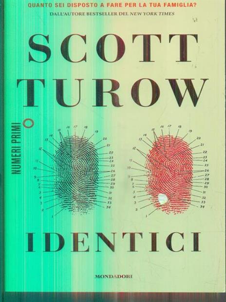 Identici - Scott Turow - copertina