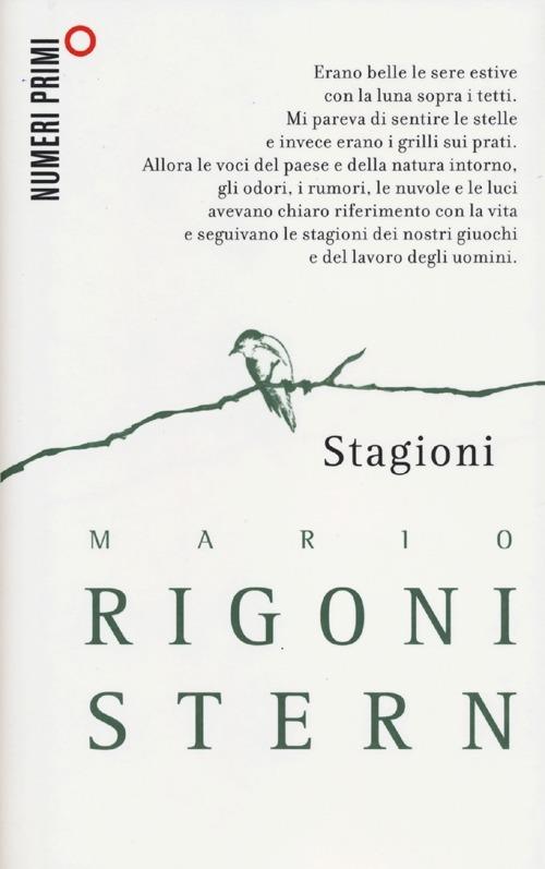 Stagioni - Mario Rigoni Stern - copertina