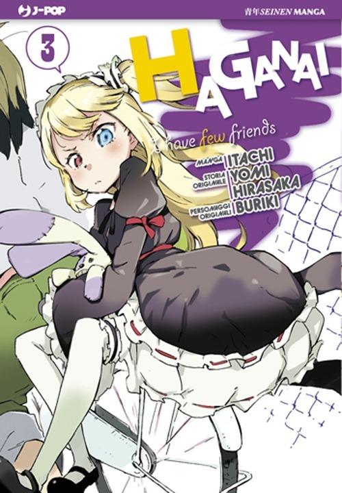 Haganai. Vol. 3 - Yomi Hirasaka,Itachi,Buriki - copertina