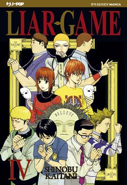 Liar Game. Vol. 4 - Shinobu Kaitani - copertina