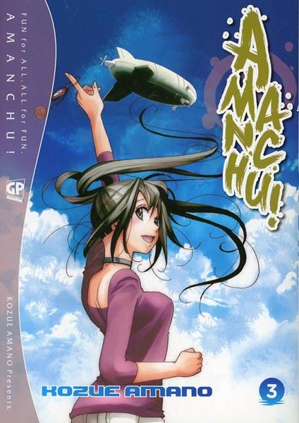 Amanchu!. Vol. 3 - Kozue Amano - copertina