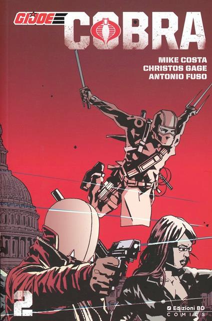 Cobra. G.I. Joe. Vol. 2 - Christos N. Gage,Mike Costa,Antonio Fuso - copertina
