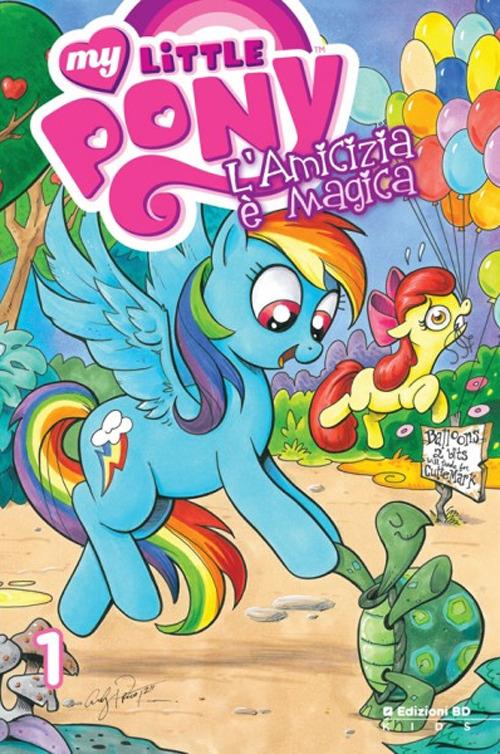 Rainbow dash. My little pony. Variant cover - Katie Cook - copertina