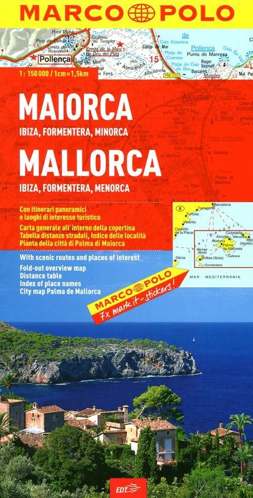 Maiorca, Ibiza, Formentera, Minorca 1:150.000 - copertina