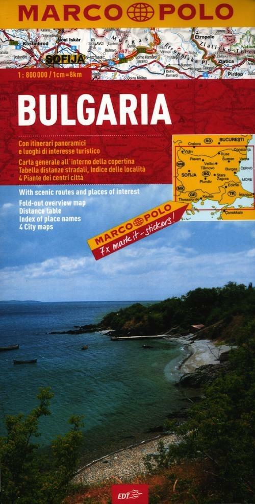 Bulgaria 1:800.000 - copertina
