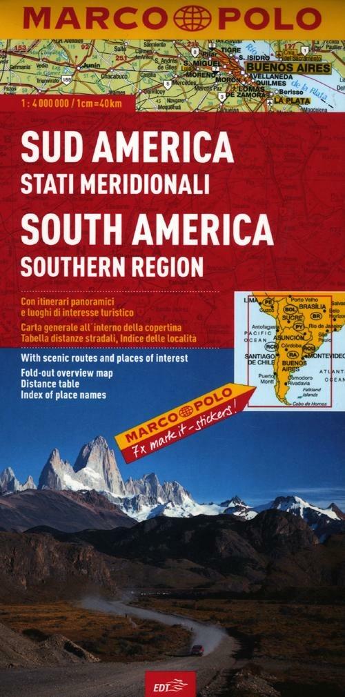 Sud America (stati meridionali) 1:4.000.000 - copertina