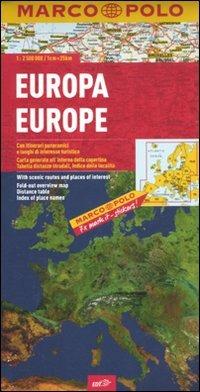 Europa-Europe. 1:2.500.000. Ediz. multilingue - copertina