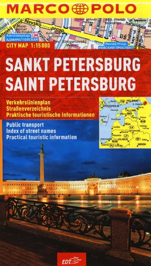 San Pietroburgo 1:15.000 - copertina