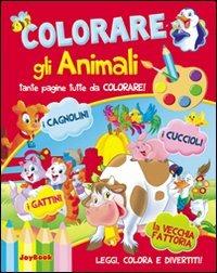 Colorare gli animali. Ediz. illustrata - copertina