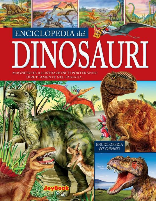 Enciclopedia dei dinosauri - copertina