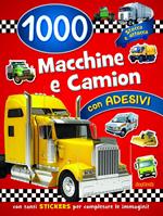 1000 macchine e camion. Con adesivi. Ediz. a colori