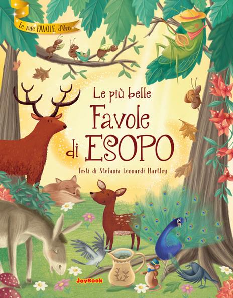 Le più belle favole di Esopo - Stefania Leonardi Hartley - copertina