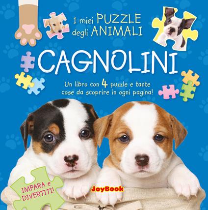 Cagnolini. Gioca e divertiti! Libro puzzle - copertina