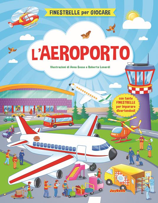 L'aeroporto: libro con gioco per bambini da 5 anni